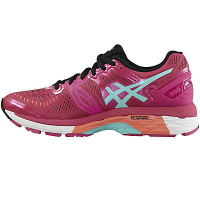 Asics GEL-Kayano 23 Women's Running Shoes, Pink/Blue Asics GEL-Kayano 23 Women's Running Shoes, Pink/Blue